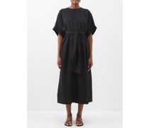 Elena Linen Midi Dress