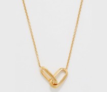 Xl Knife Edge 18kt Gold Necklace