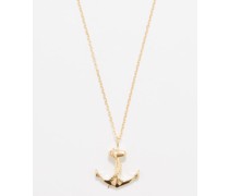 Anchor 14kt Gold Necklace