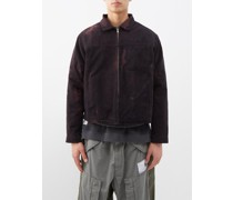 Crease-dye Cotton-twill Jacket
