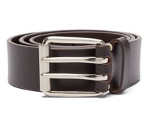 Wide Bridle-leather Belt