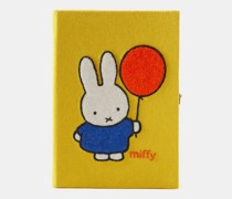 Miffy Balloon Embroidered Book Clutch Bag
