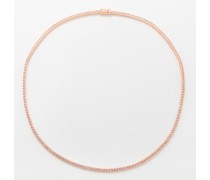 Hepburn Sapphire & 18kt Rose-gold Necklace