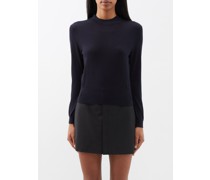 Pull en cachemire, laine et soie mélangés