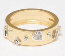 Confetti Topaz & 9kt Gold Ring