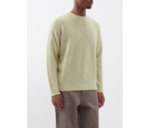 Crew-neck Wool-blend Sweater