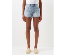70s High Rise Cut-off Denim Shorts
