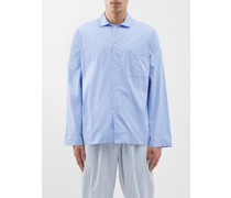 Striped Organic-cotton Pyjama Shirt