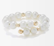 Impromptu Freshwater-pearl & 14kt Gold Ring