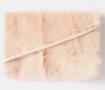 Stringed Shearling Pocket Muff