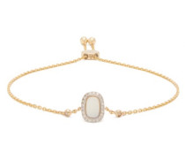 Bracelet en or, opale et diamants October