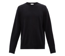 Cashmere Blend Crew-neck Sweater