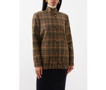 The Diana Check-wool Jacket