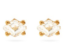 Topaz & 14kt Gold Stud Earrings