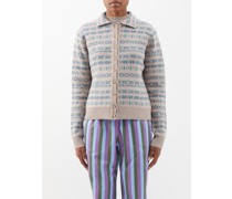 Ria Fair-isle Wool Cardigan