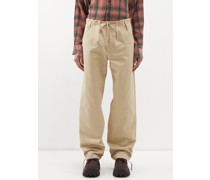 Cotton-twill Workwear Trousers
