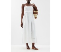 Maisie Broderie-anglaise Cotton Maxi Dress