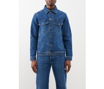 Ivan Contrast-stitch Denim Jacket