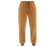 Audriana Cotton-blend Terry Track Pants