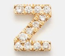 Initial Diamond & 18kt Gold Charm (n-z)