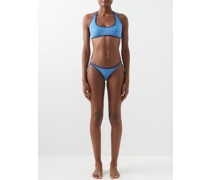 Amber Cotton-blend Terry Bikini