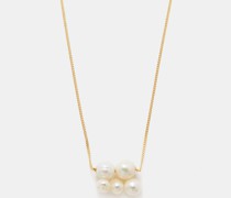 Freshwater Pearl & 14kt Gold-plated Necklace