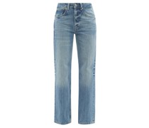 Push Organic-cotton Straight-leg Jeans