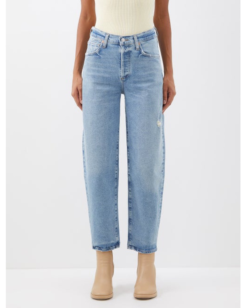 Citizens of humanity Damen Dylan High-rise Relaxed Straight-leg Jeans