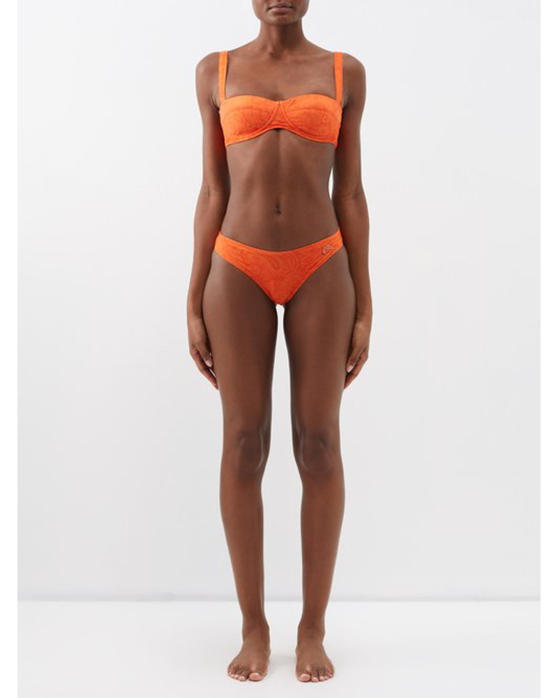 Etro Damen Paisley-print Bikini
