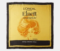 Elnett-print Silk Scarf