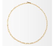 Knife Edge 18kt Gold Necklace