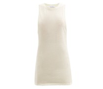 Racerback Wool-jersey Tank Top