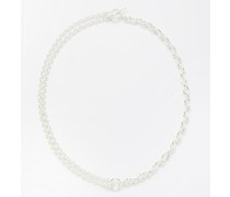 Double Sterling-silver Necklace