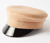 Monogrammed Logo Wool Bakerboy Hat