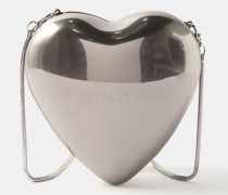 Heart Metal Clutch Bag