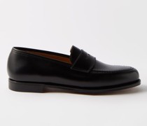 Boston Leather Penny Loafers