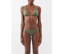 Halterneck Triangle Bikini Top