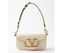 V-logo Mini Leather Cross-body Bag