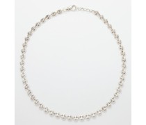 Small Circle Sterling-silver Necklace