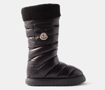 Gaia Pocket Quilted-down Snow Boots