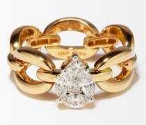 Catena Illusion Diamond & 18kt Gold Ring
