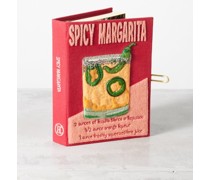 Spicy Margarita Embroidered Book Clutch Bag