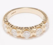 Modern Love Diamond & 14kt Gold Ring