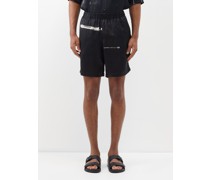 Marius Shibori-dyed Silk Shorts