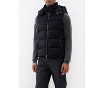 Fire Quilted Cashmere Down Gilet