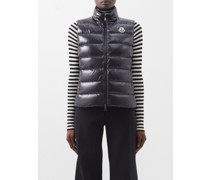 Ghany Laqué Quilted Down Gilet
