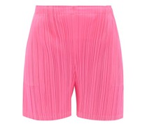 Technical-pleated Shorts