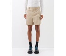 Cotton-twill Cargo Shorts