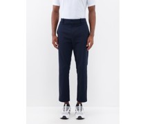 Elasticated Tapered Twill Trousers