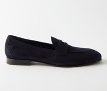 Bologna Suede Penny Loafers